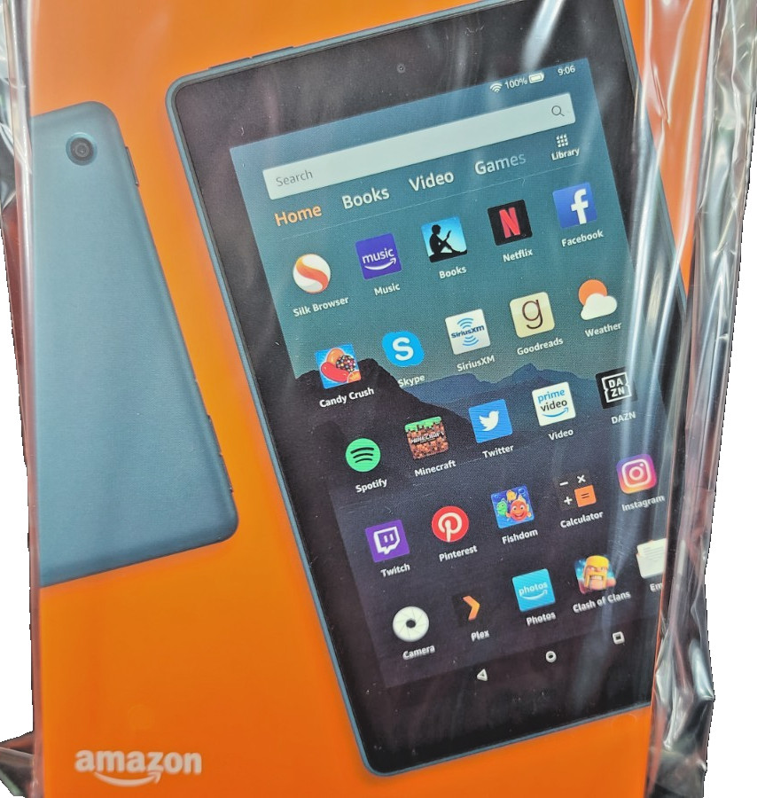 Amazon Kindle Fire 7 Tablet 16GB 9th Generation With Alexa 7″ BLACK – NEW SEALED