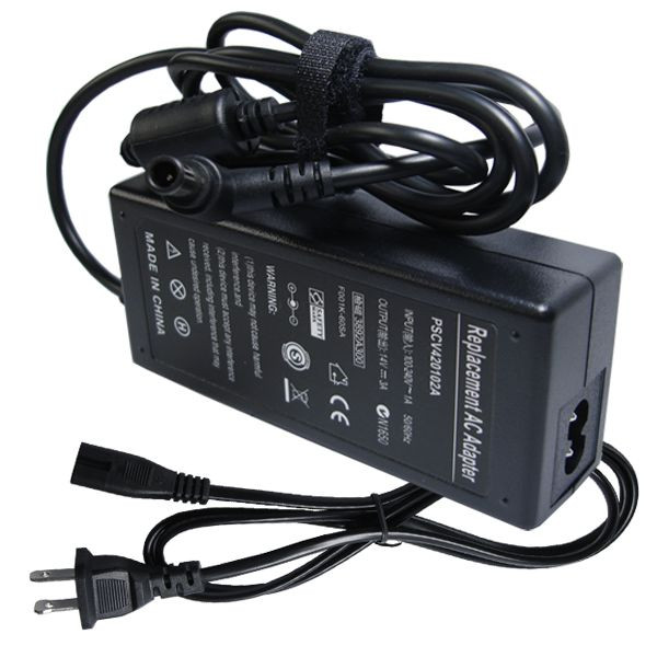 AC Power Adapter For Samsung C27F390FHN LC27F390FHNXZA LED Monitor Charger Cord
