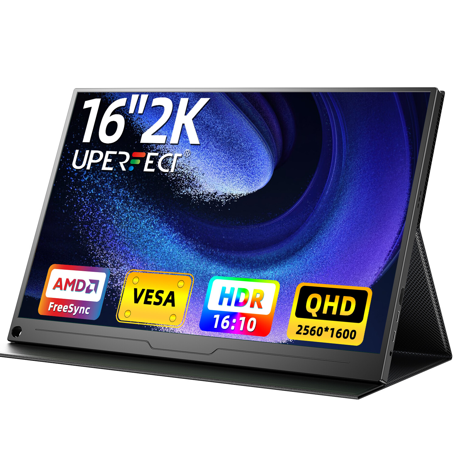 16 Inch 2K 2560×1600 Portable Monitor Gaming Monitor HDMI PC Screen for PS Xbox