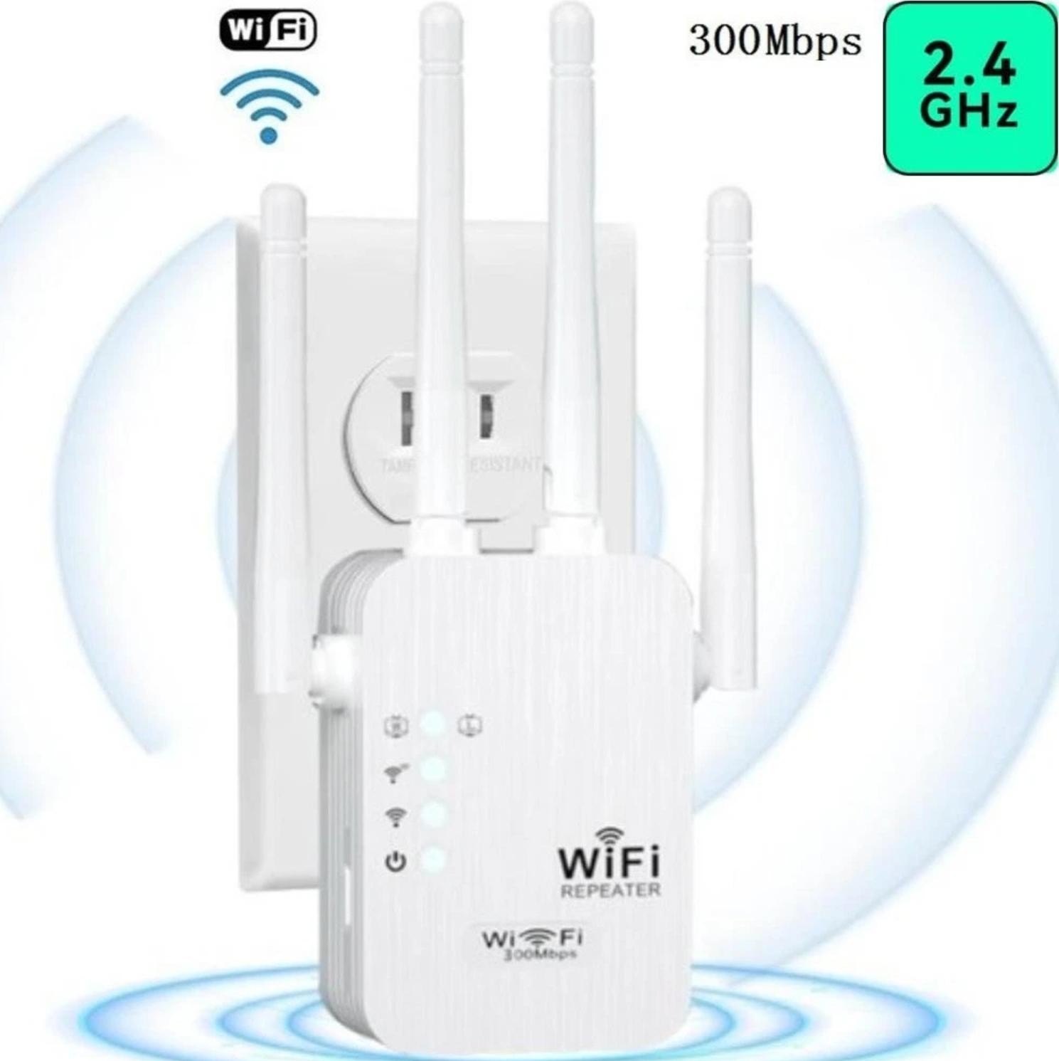 WiFi Extender Signal Booster Repeater Router To 8500 sq.ft Coverage 300 1200Mbps