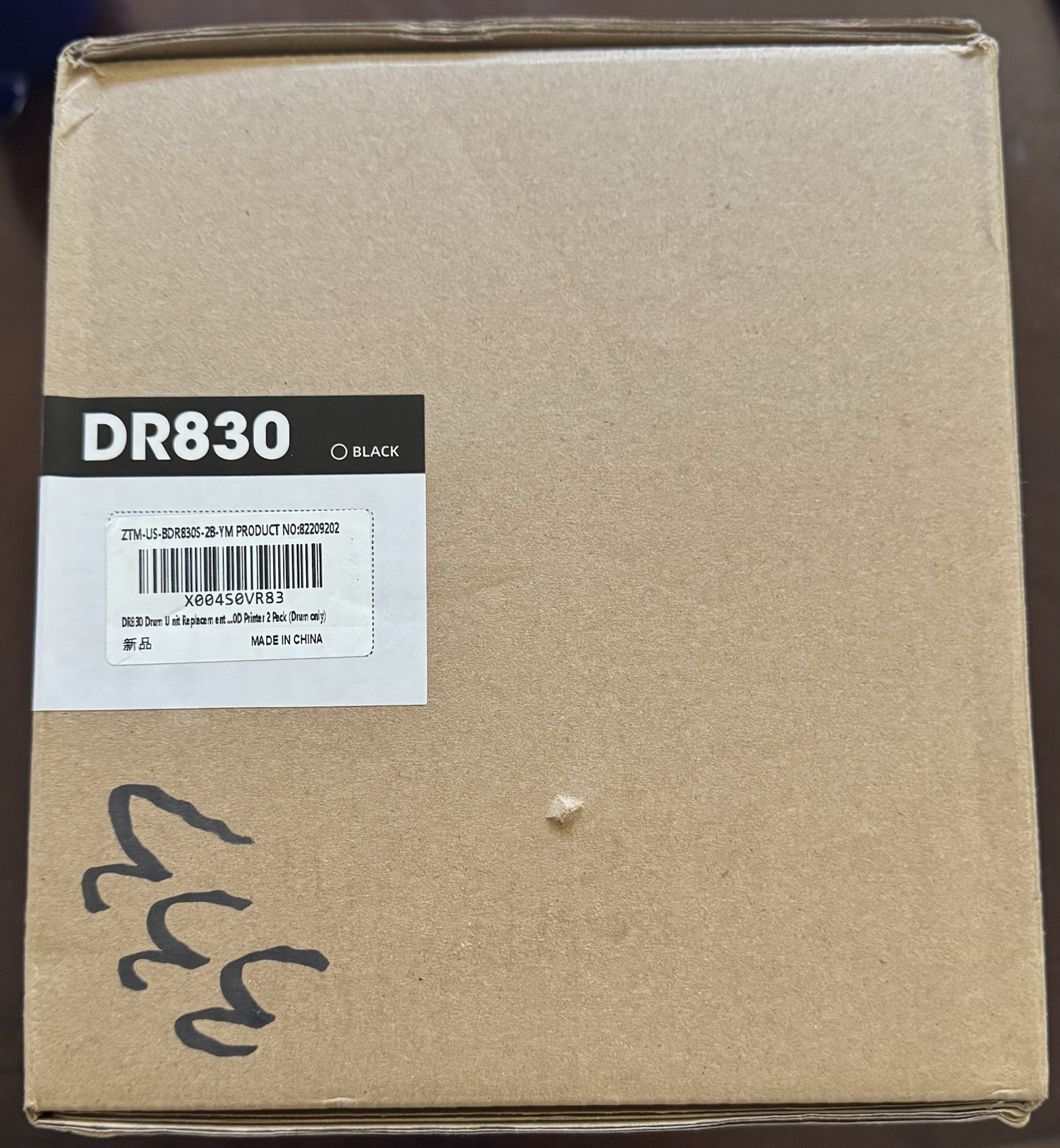 2PK DR830 DR-830 Drum Unit Compatible Brother DCP-L2640DW HL-L2400D HL-L2405W