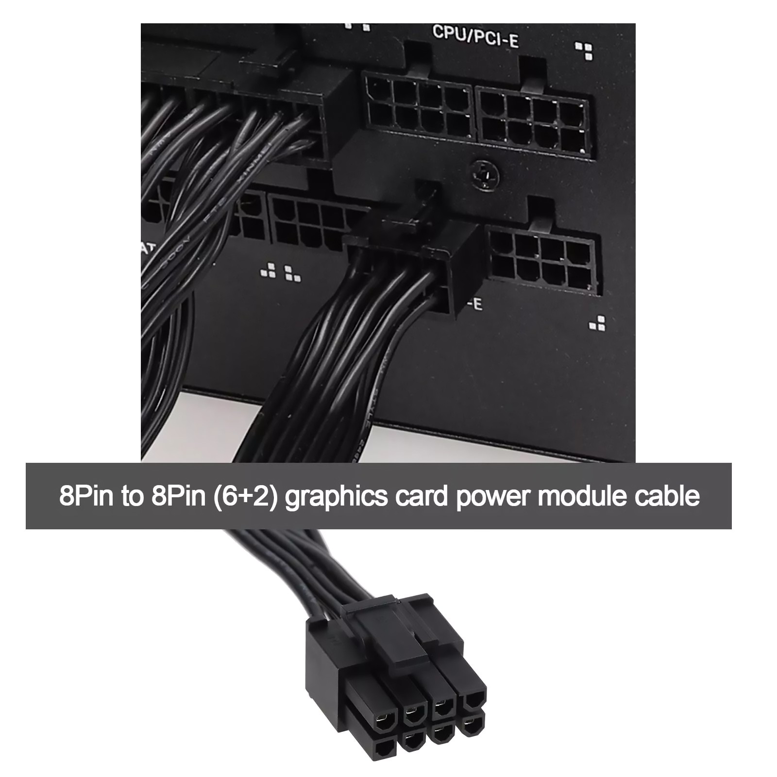 Copper PCIE Cable Modular Power Supply for Corsair for Thermaltake for Aresgame