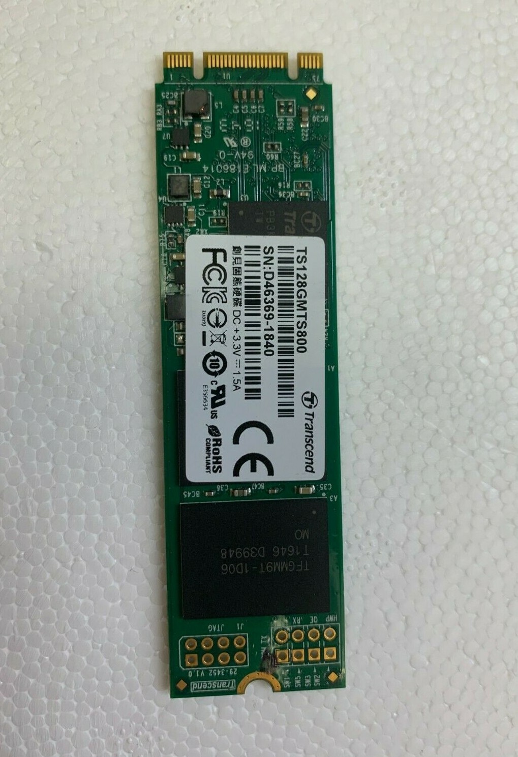 Transcend SSD MTS800 128GB 560MB/s Read 460MB/s Write Solid State Drive New ct