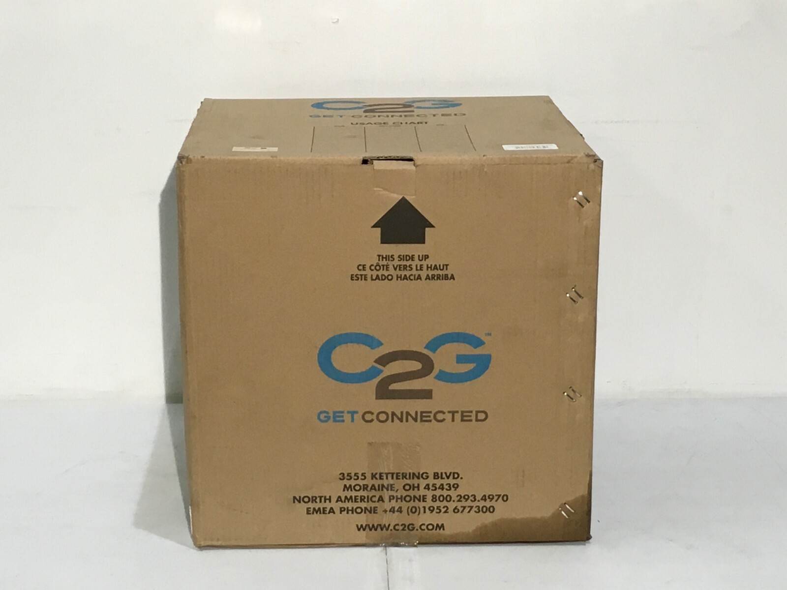 Cables to Go RG6/U Quad Shield Coaxial Cable 1000 feet 43065 ✅❤️️✅ NEW OPEN BOX