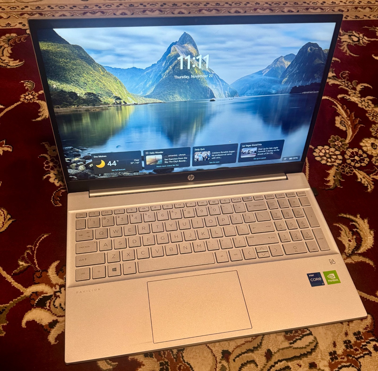 HP Pavilion 15.6″ Touchscreen Laptop | Intel i7 11th Gen | 1TB SSD | 16GB RAM