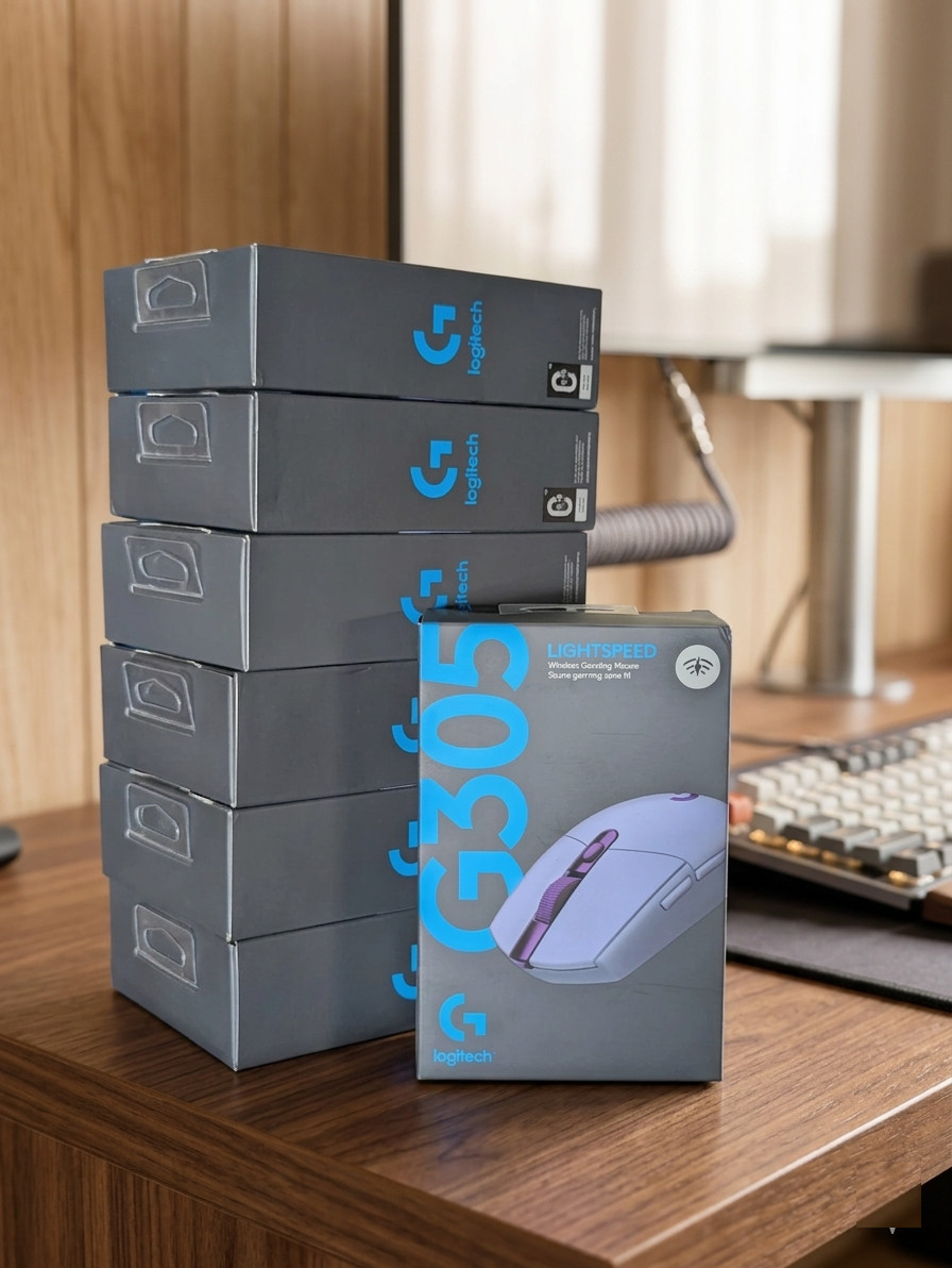 Logitech G305 LIGHTSPEED Wireless Gaming Mouse – Lilac