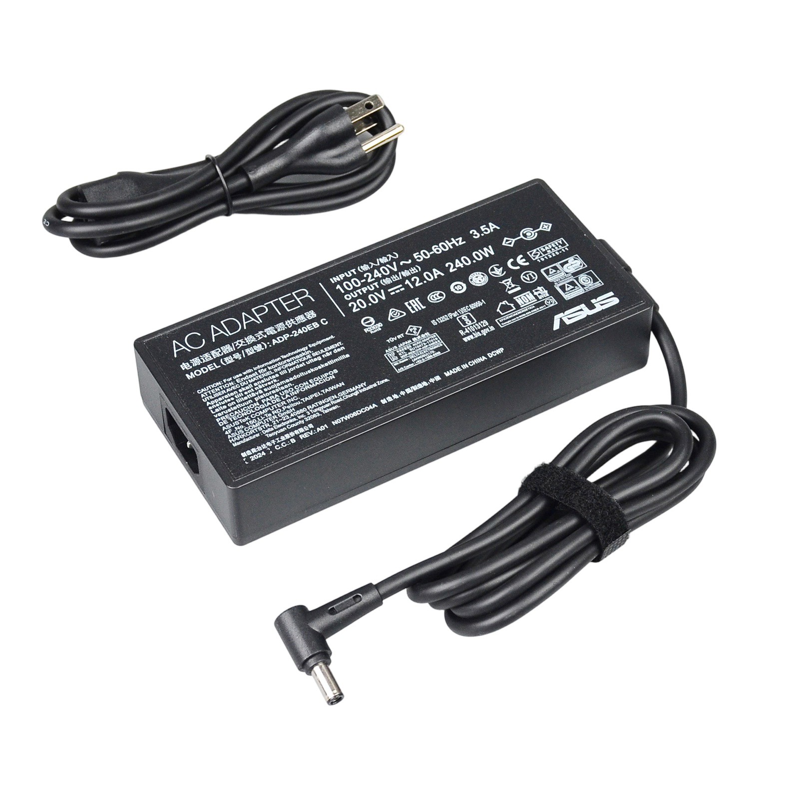 For ASUS 240W 20.0V AC Adapter for ASUS ROG Strix SCAR/Zephyrus ADP-240 EB C