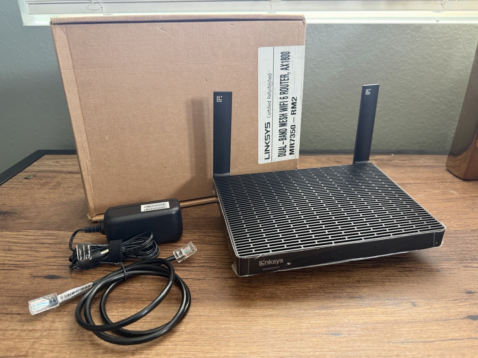 Linksys MR7350 AX1800 WiFi 6 Dual-Band Mesh Router Manufacturer Refurbished