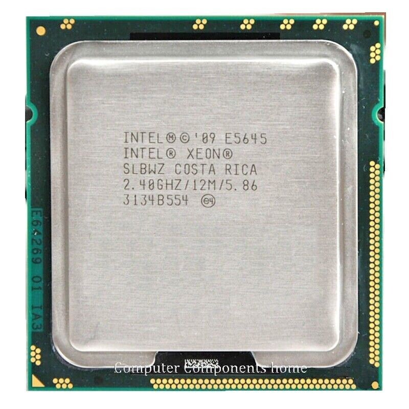 Intel Xeon E5645 2.4GHz 6C/12T SLBWZ LGA1366 CPU | Used Tested Working