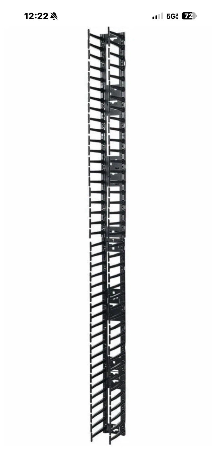 APC NetShelter SX AR7580A Vertical Cable Manager 750mm Wide 42U New