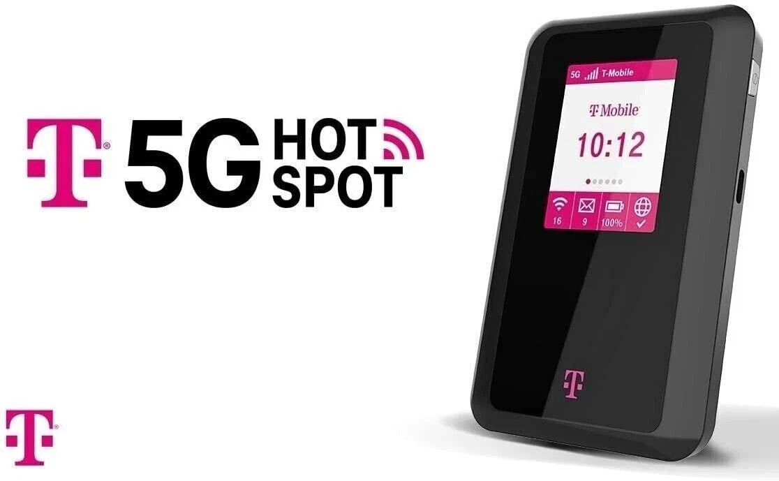T-Mobile Quanta D53 5G Broadband Hotspot Portable WiFi Router 32 Devices Fast LT