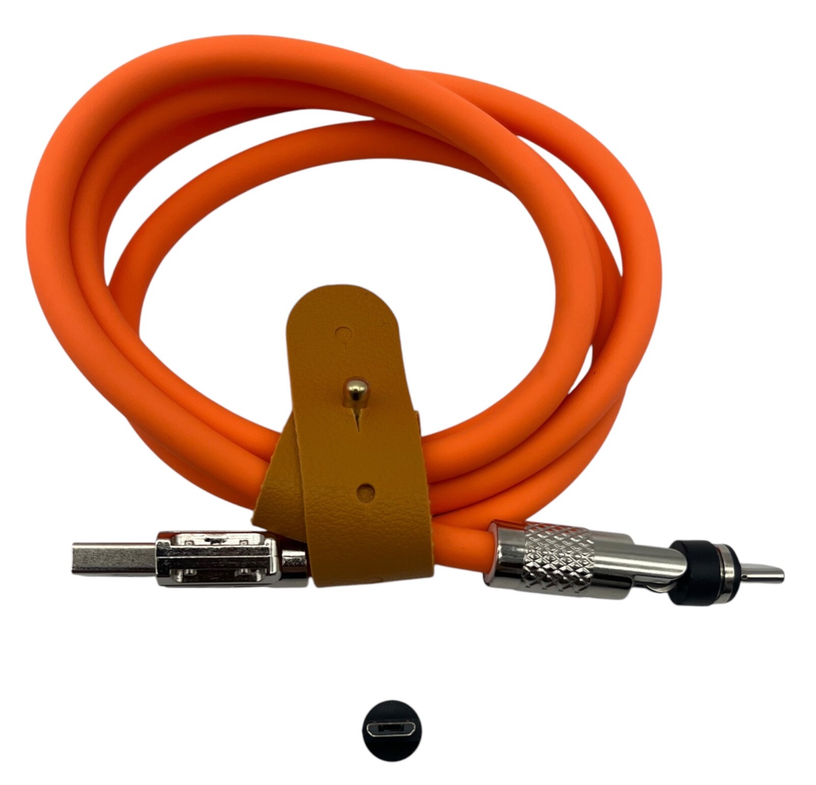 NEW USB-A to USB-C Liquid Silicone for Laptop Tablet Phone