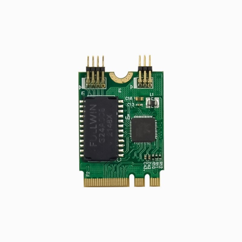 M.2 A+E To RJ45 RTL8111F Mini PCIE Gigabit Server Ethernet Network Card Adapter
