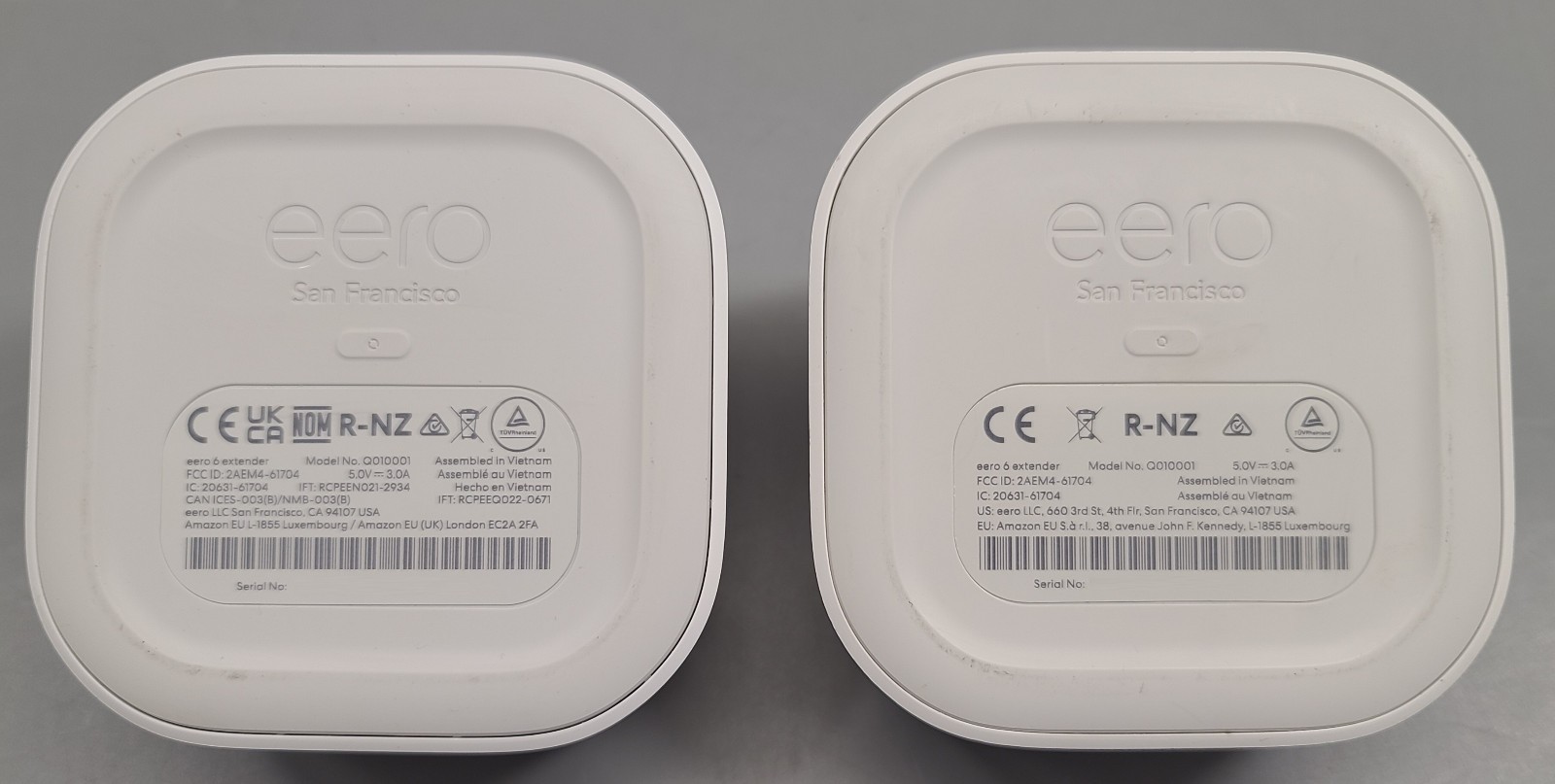 eero 6 M110311 WiFi 6 Dual-Band AX1800 3-pack Mesh System with PAs Boxed
