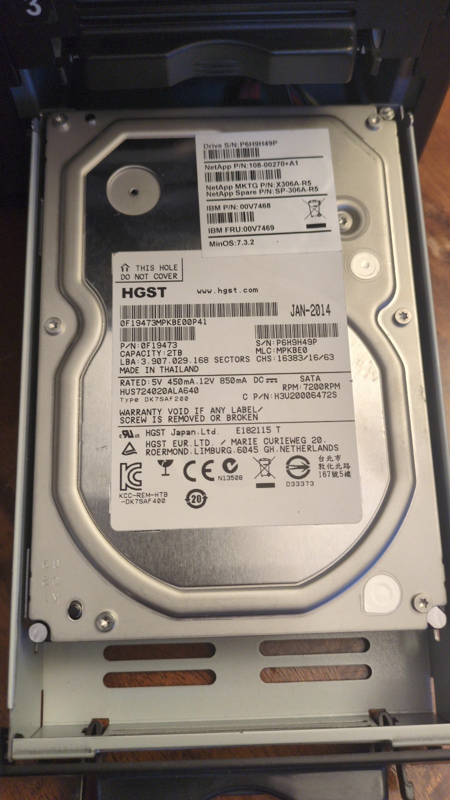 Buffalo TeraStation Pro II TS-H0.0TGL/R5-R NAS, 4-Bay RAID 5 8TB (4x2TB)
