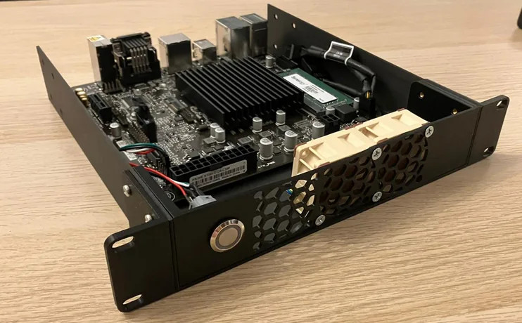 1U 10″ Mini-ITX Rackmount Case – Compact Server Housing