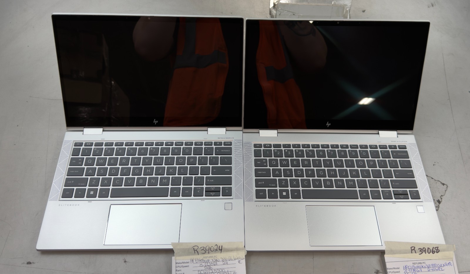 (Lot of 7) HP Elitebook x360 830 G8 i5-1135G7 / 16GB RAM / NO SSD -RL5854