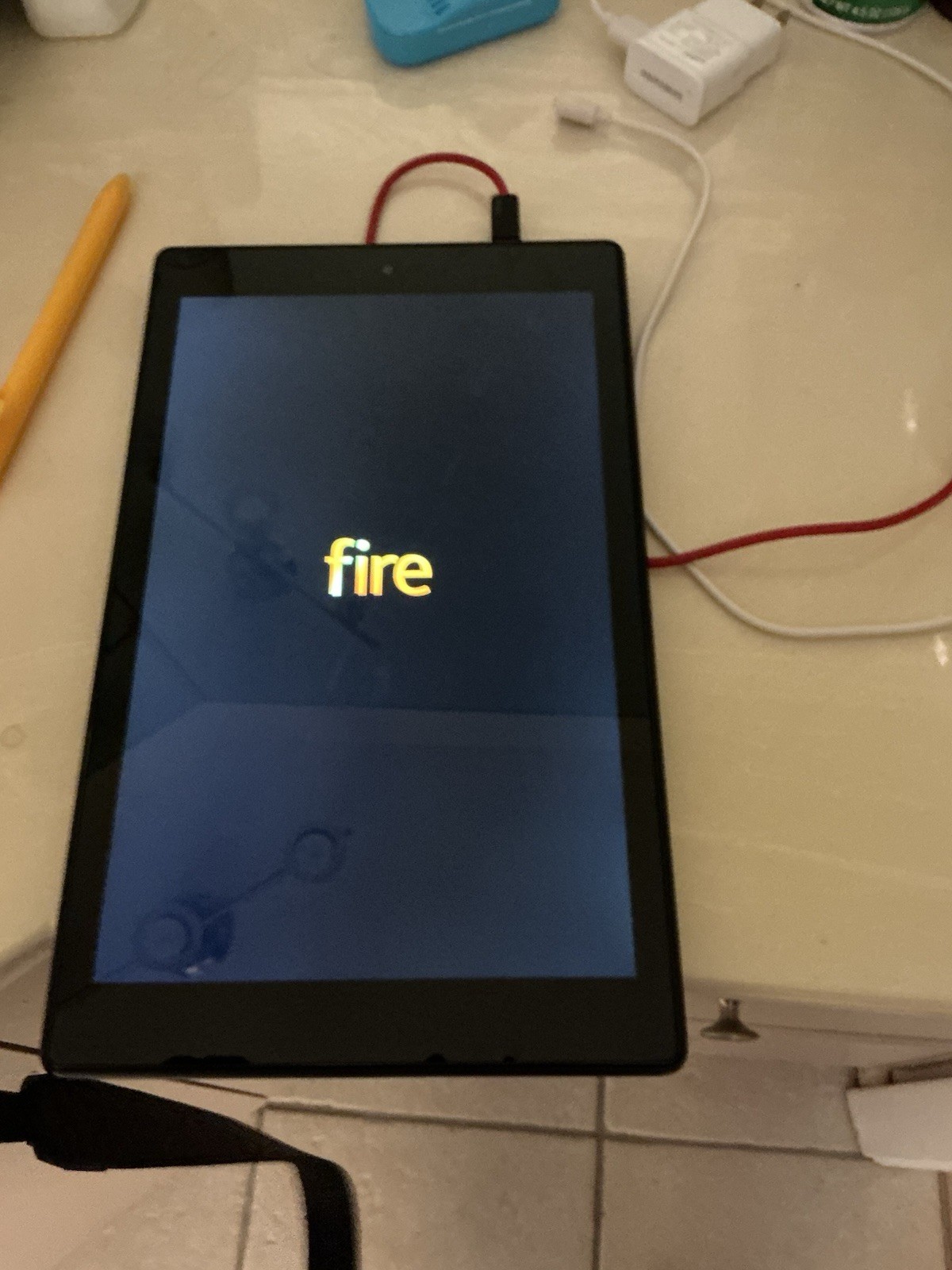 WiFi Only Amazon Kindle Fire HD 10 7th Gen 32GB Black reset Tested Grade A