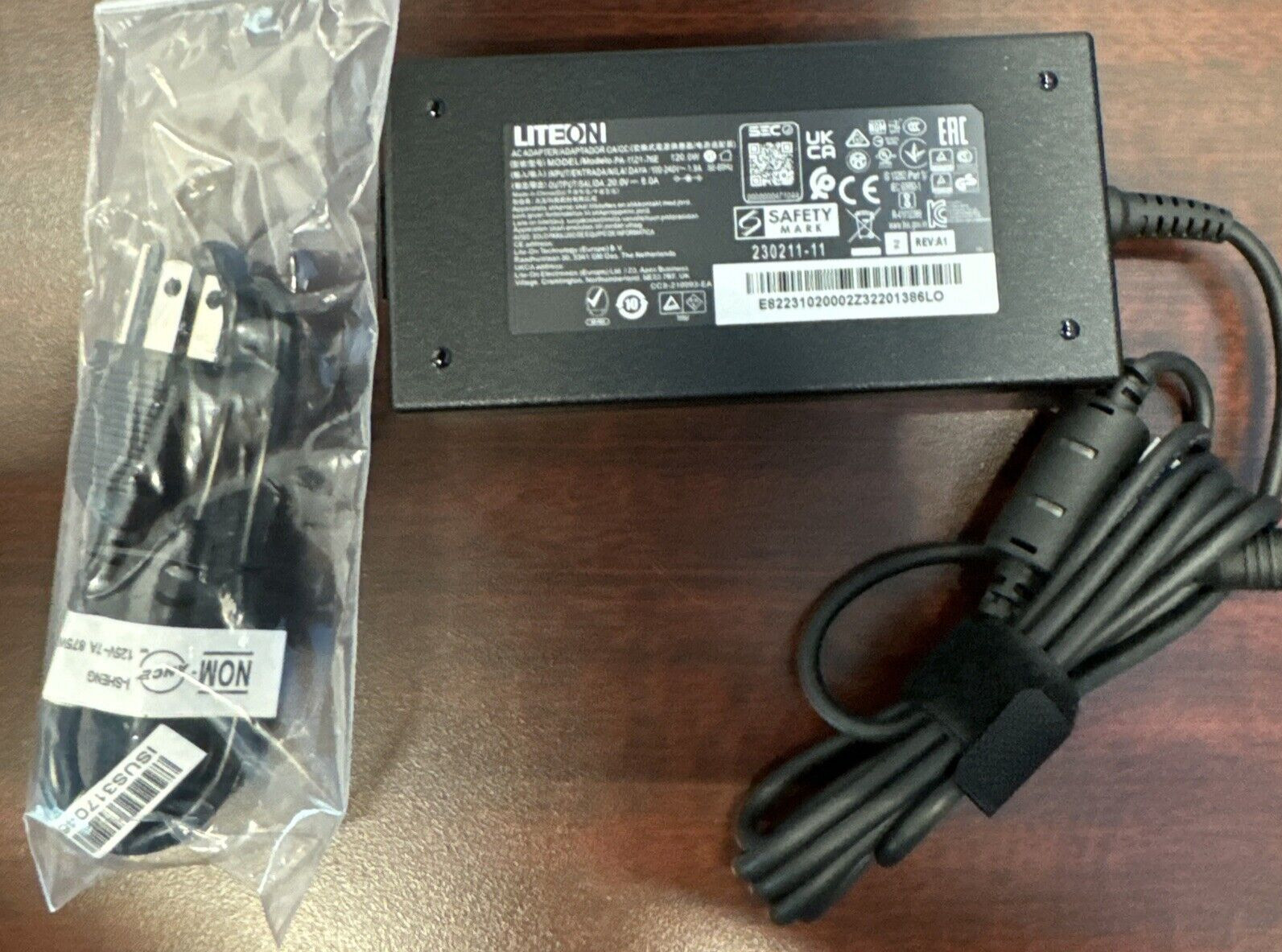 Genuine LiteOn 120w 20.V 6.0A Power Supply PA-1121-76E for Laptop or NUC