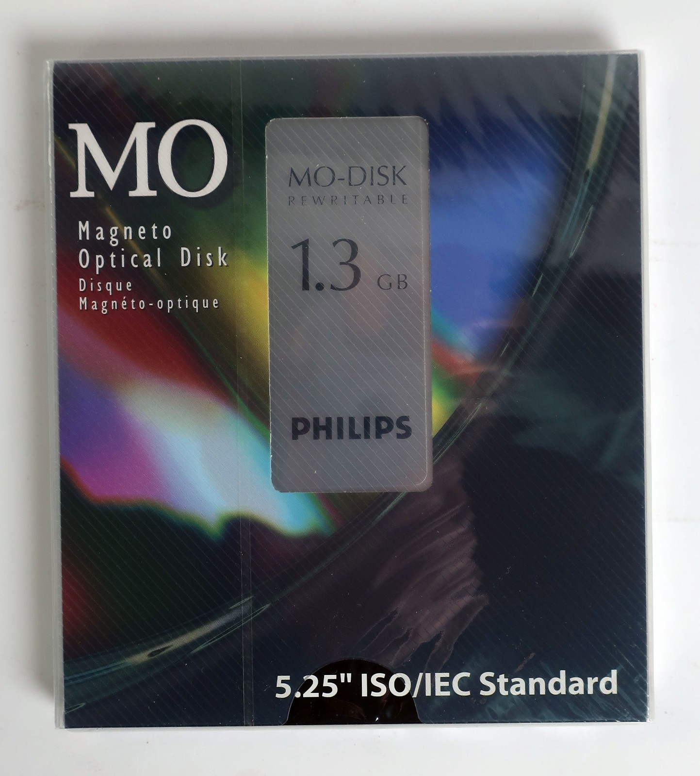 Philips 1.3 GB Rewritable Magneto Optical Disc ~ MO-Disk 5.25″ 130mm