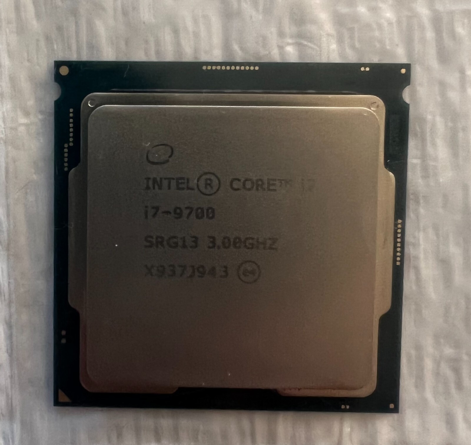 Intel 9th Gen i7-9700 3.0 GHz Turbo 4.70GHz 8 Core 12M LGA1151 Desktop CPU SRG13