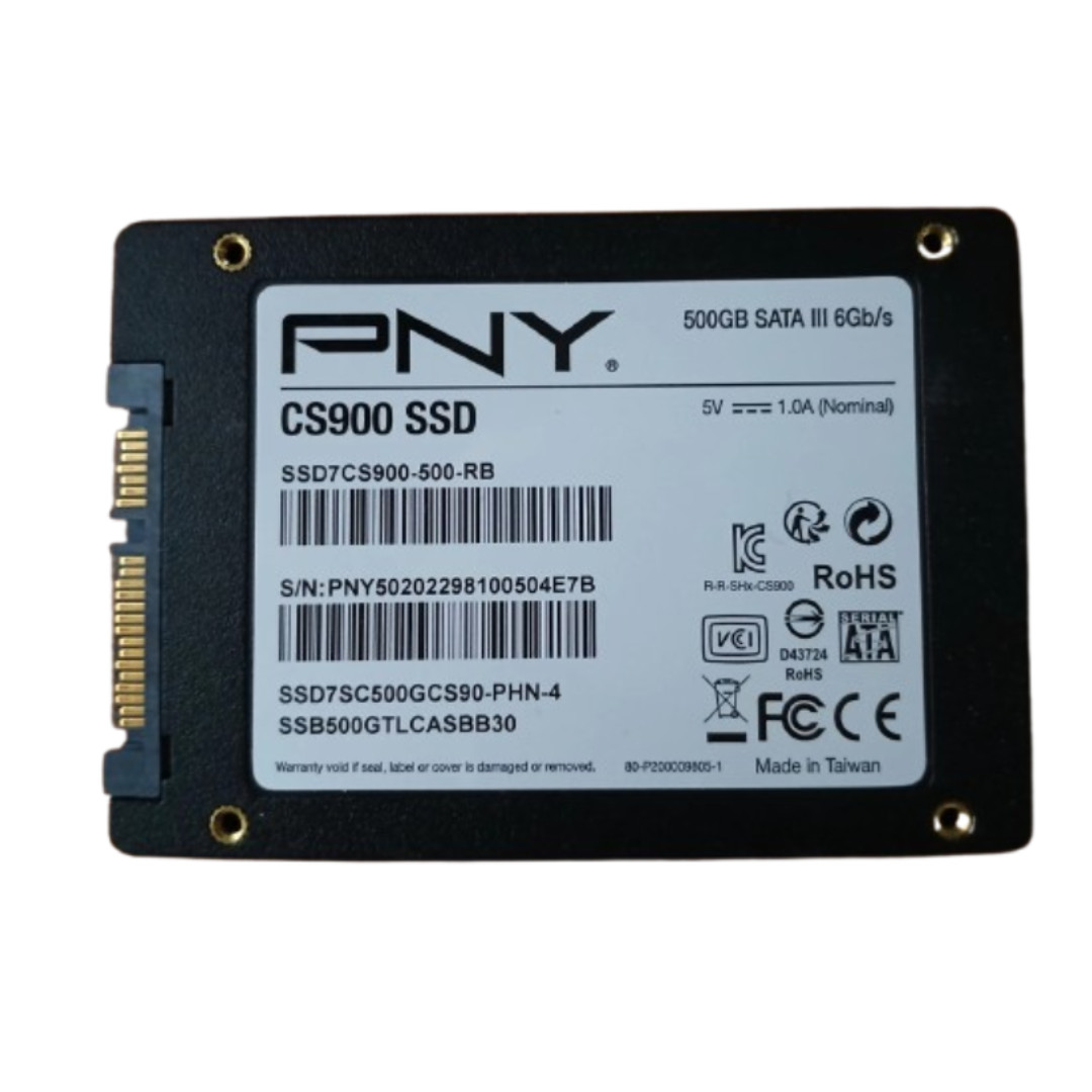 PNY CS900 500GB 2.5″ SATA III Internal SSD SSD7CS900-500-RB 6Gb/s