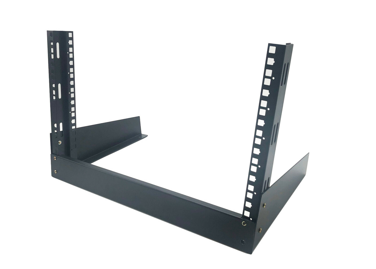 CNAweb 6U Open Frame 19″ Inch Desktop 2 Post Network Rack Stand