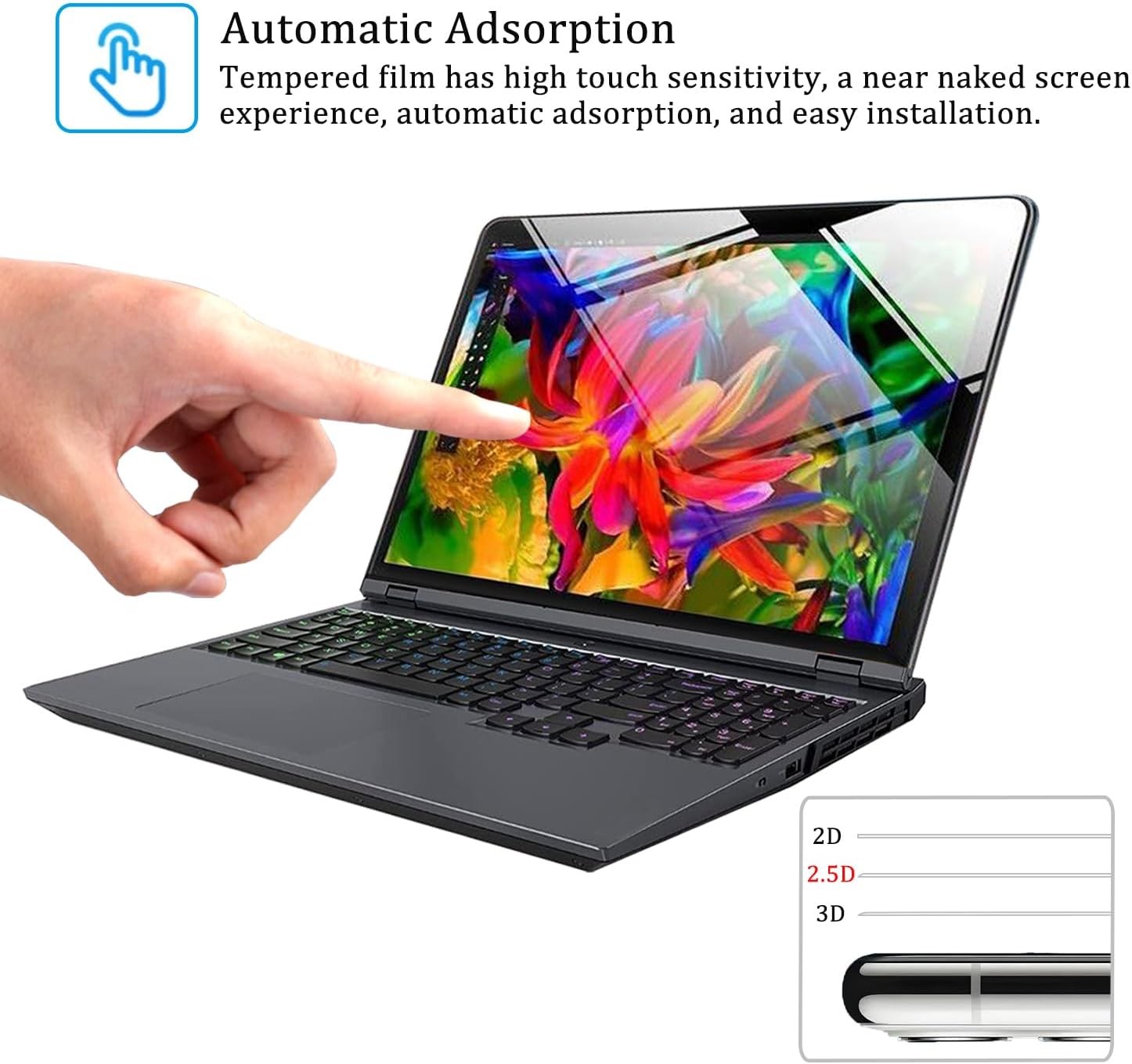i-Tensodo Tempered Glass Protector for Lenovo Legion 16″, Legion 7 & 9 Series, A