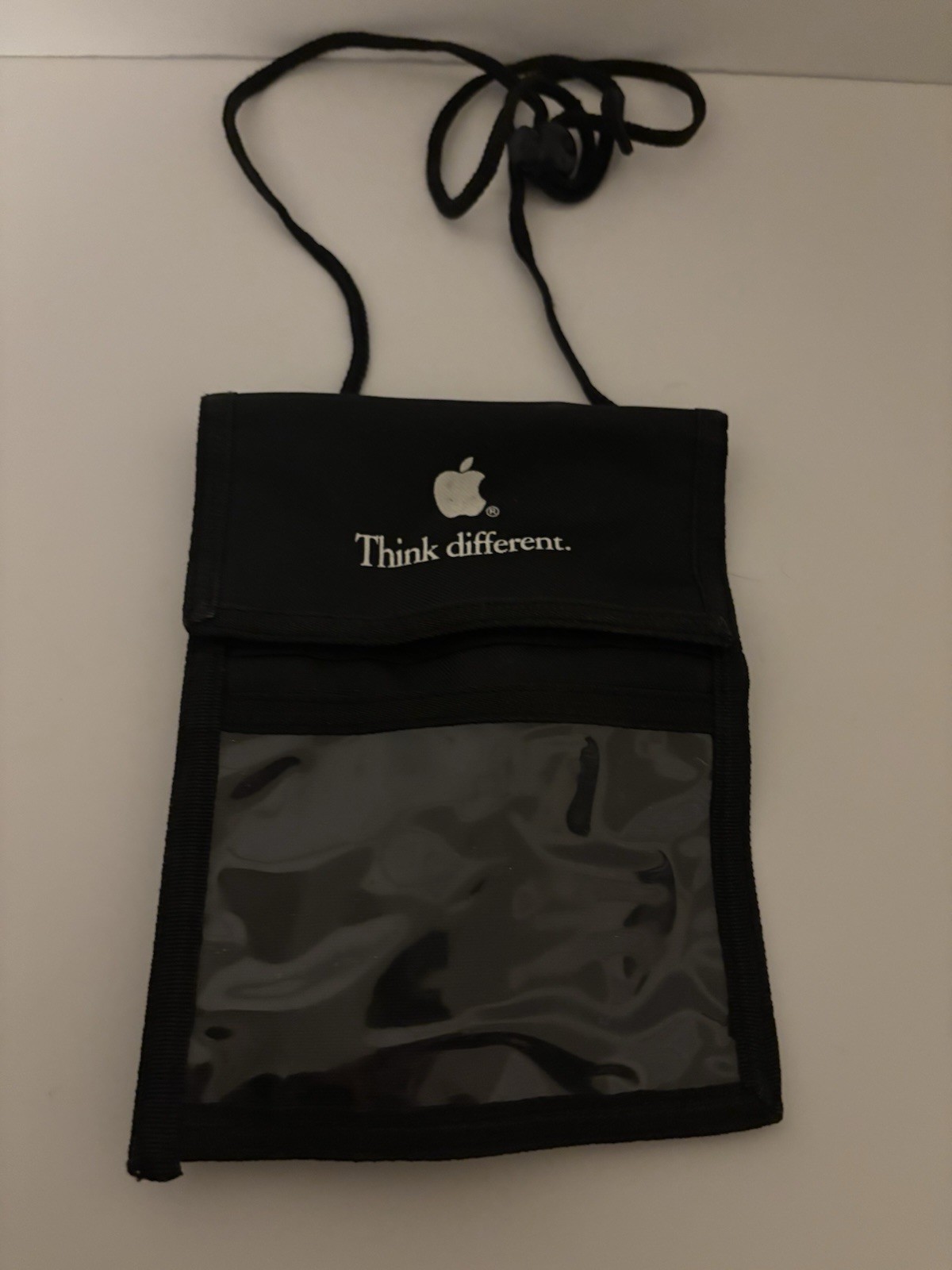 Vintage Apple Think Different Employee Lanyard Black – RARE COLLECTIBLE PIECE!
