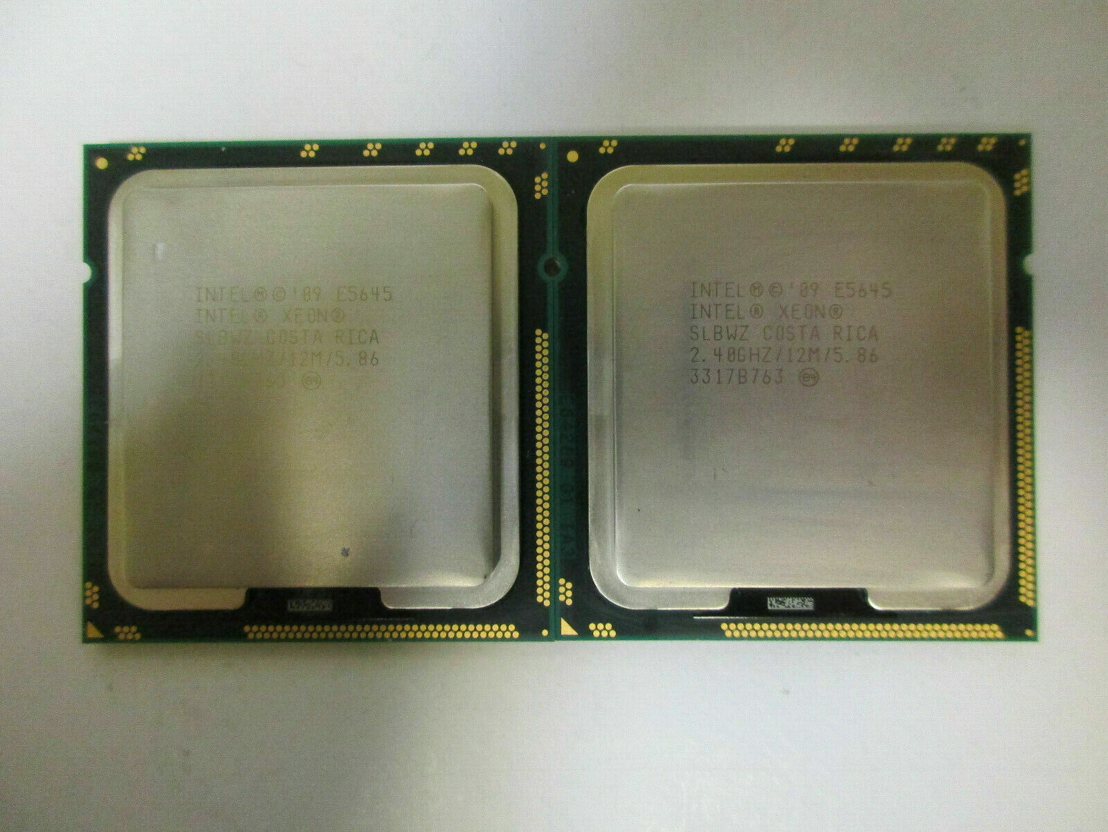 Lot 2 !!! Intel Xeon E5645 2.40 GHz 6-Core CPU Processor SLBWZ