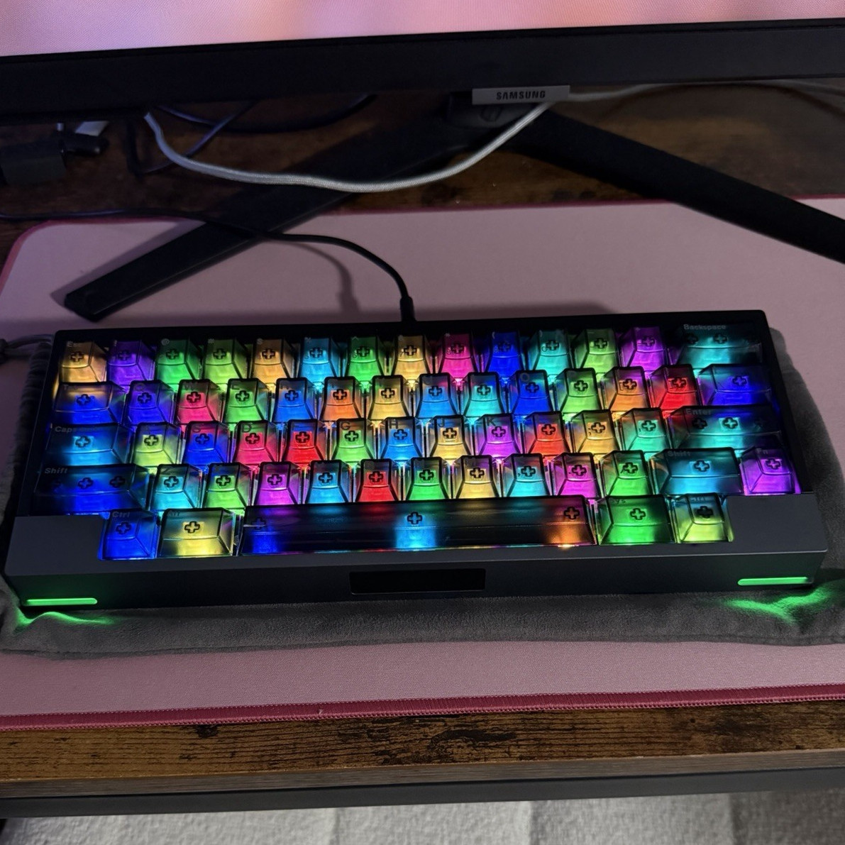 Angry Miao AM 65 Less keyboard