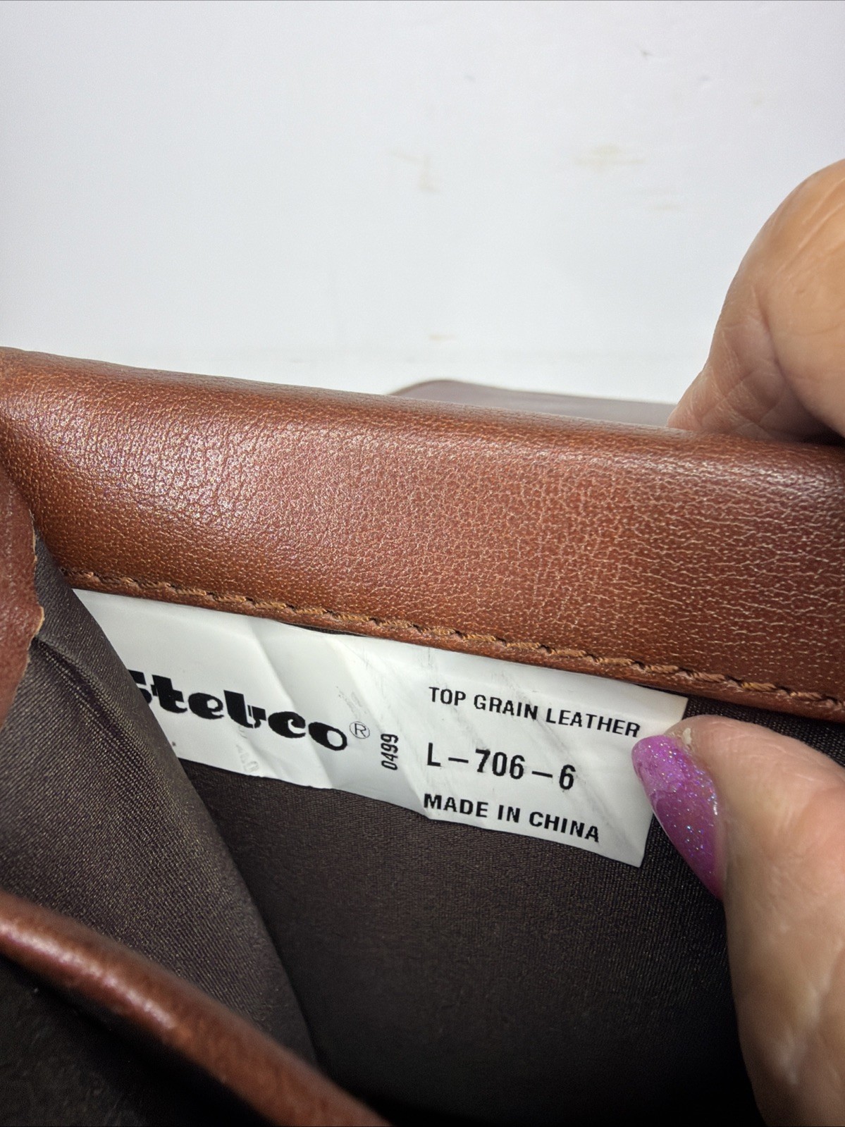 Stebco Top Grain Leather Briefcase Attaché Messenger Bag 2 Brass Keys Brown New
