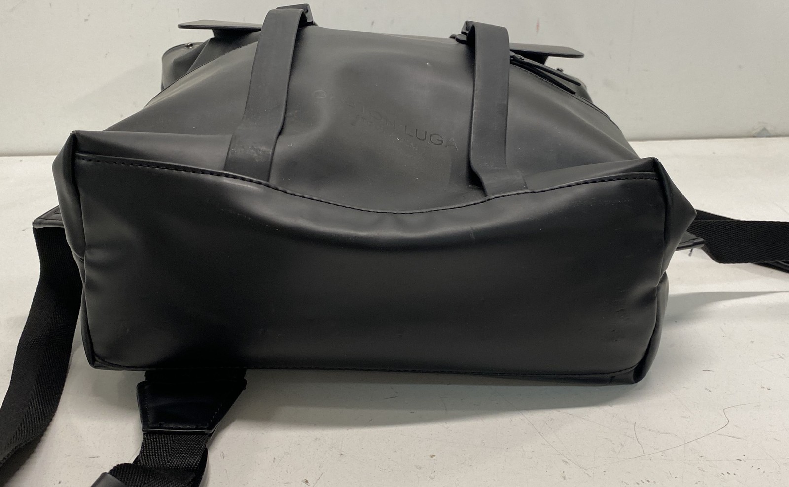 Gaston Luga Black Splash Backpack Water Resistant Laptop Bag
