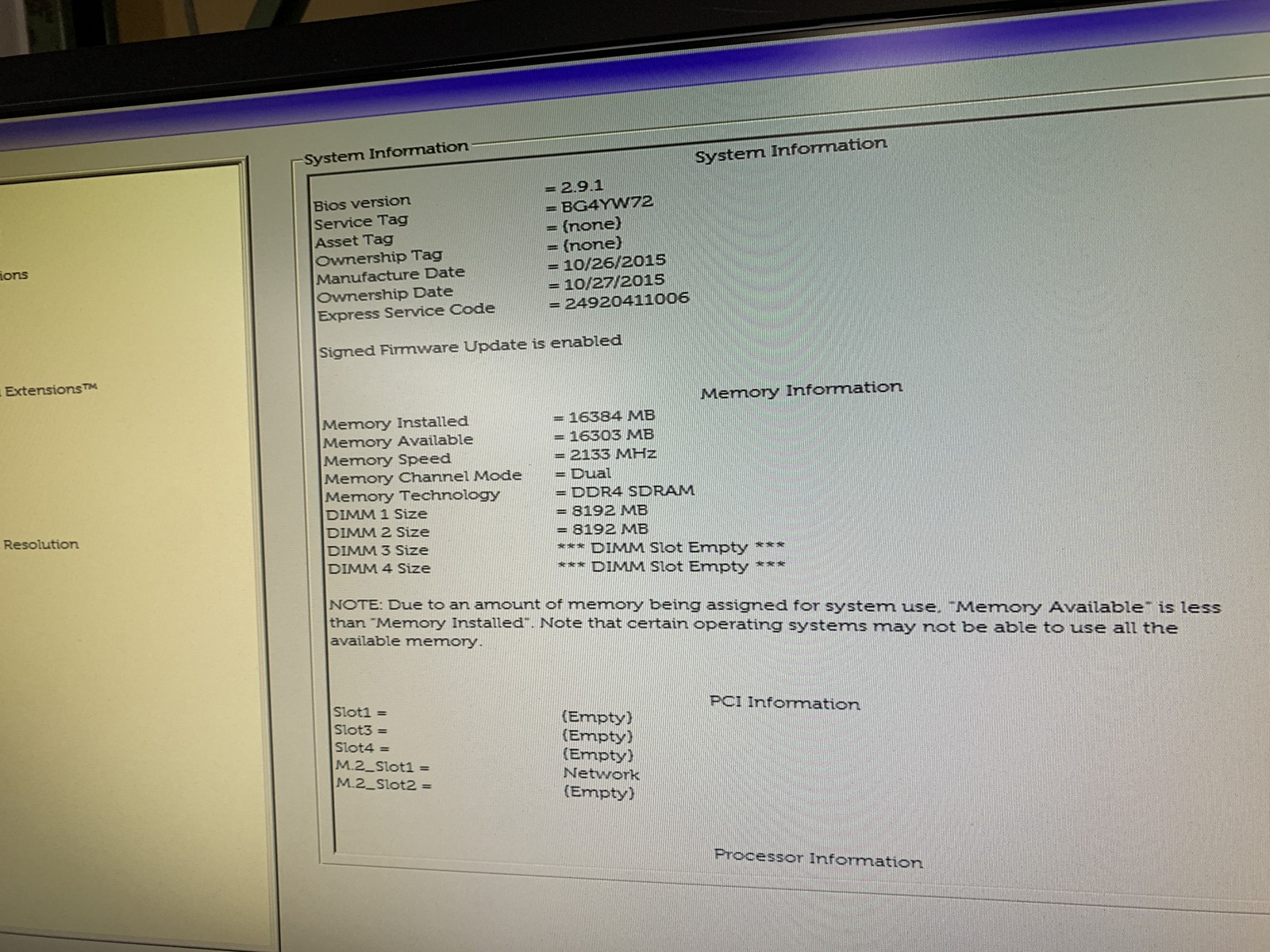 Dell XPS 8900 Core i5-6400 2.7GHz 16GB RAM NO HDD NO OS Good