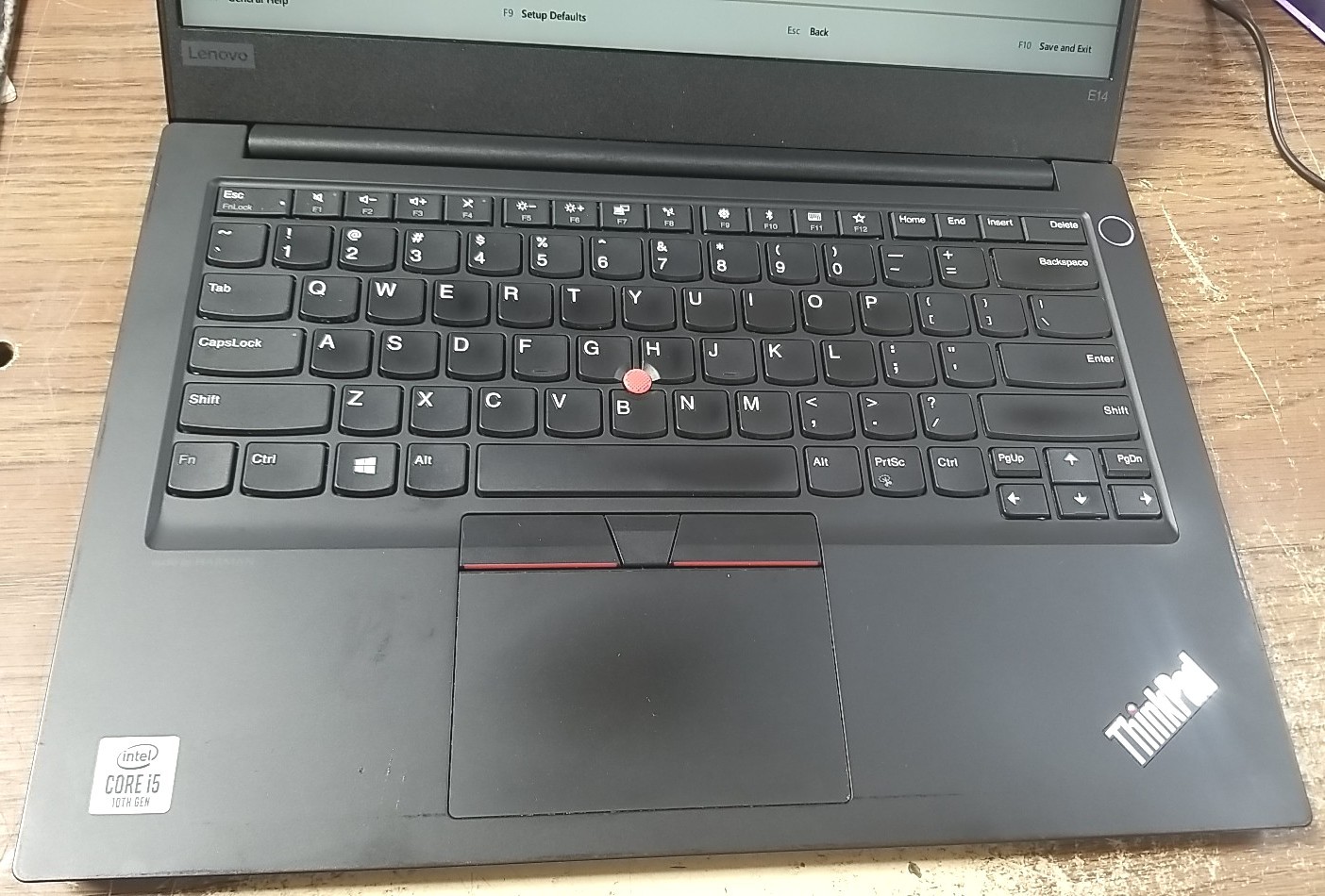 Lenovo ThinkPad E14 14″ i5-10210u – 8GB Ram, 256GB SSD.