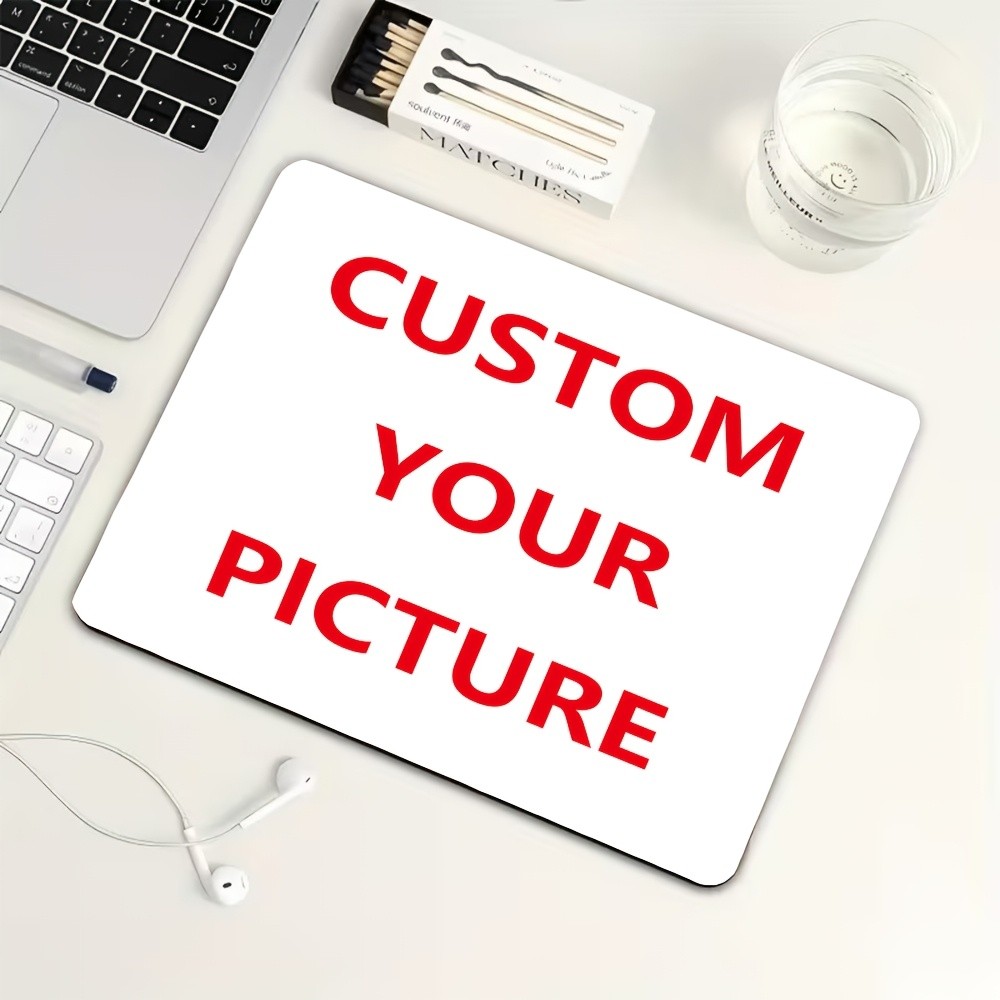 Custom Mouse Pad Personalized Design Desk Mat – Non-Slip Heat-Resistant