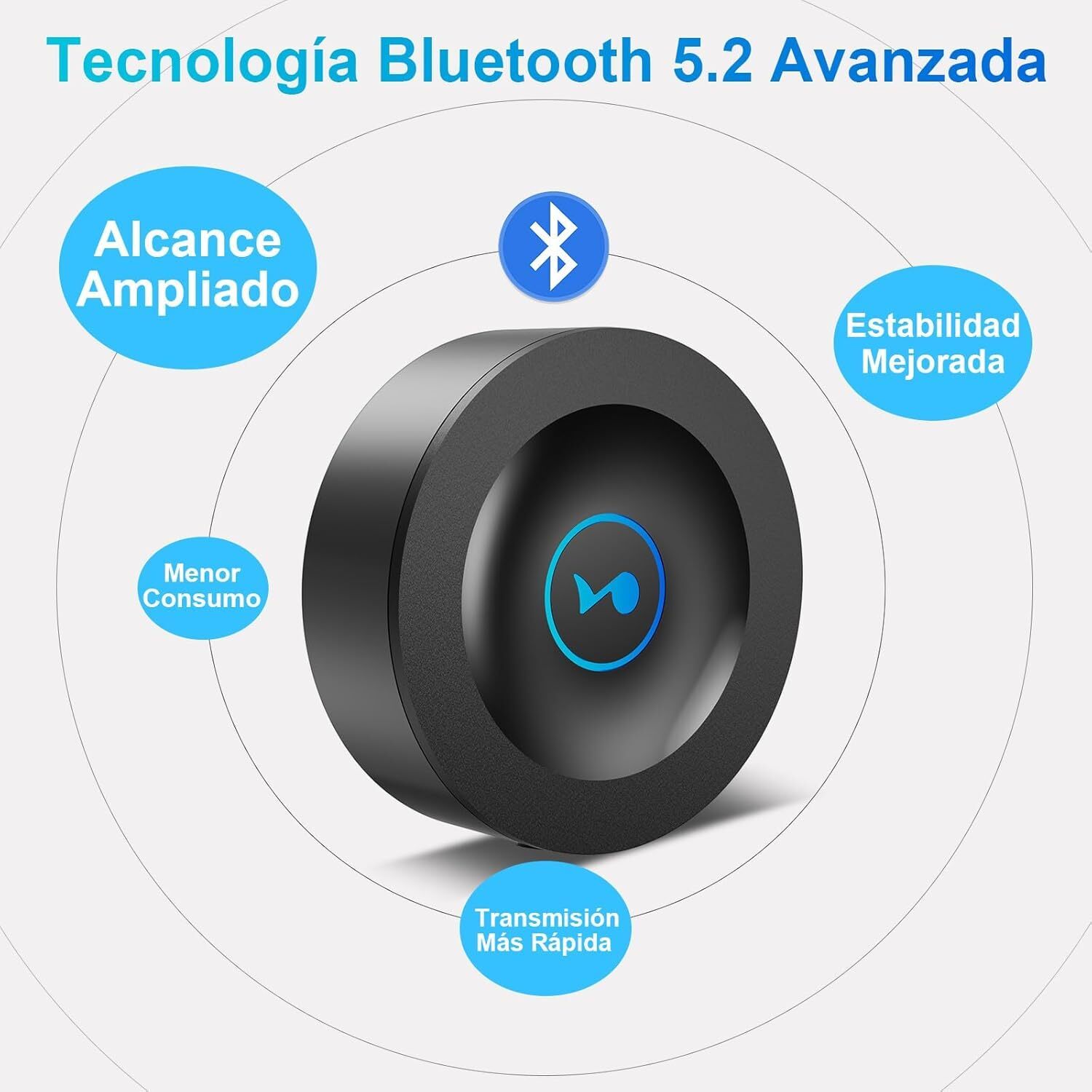 Bluetooth 5.2 Receiver For Home Stereo Aux Adapter For Hifi Wired Speakerswith J