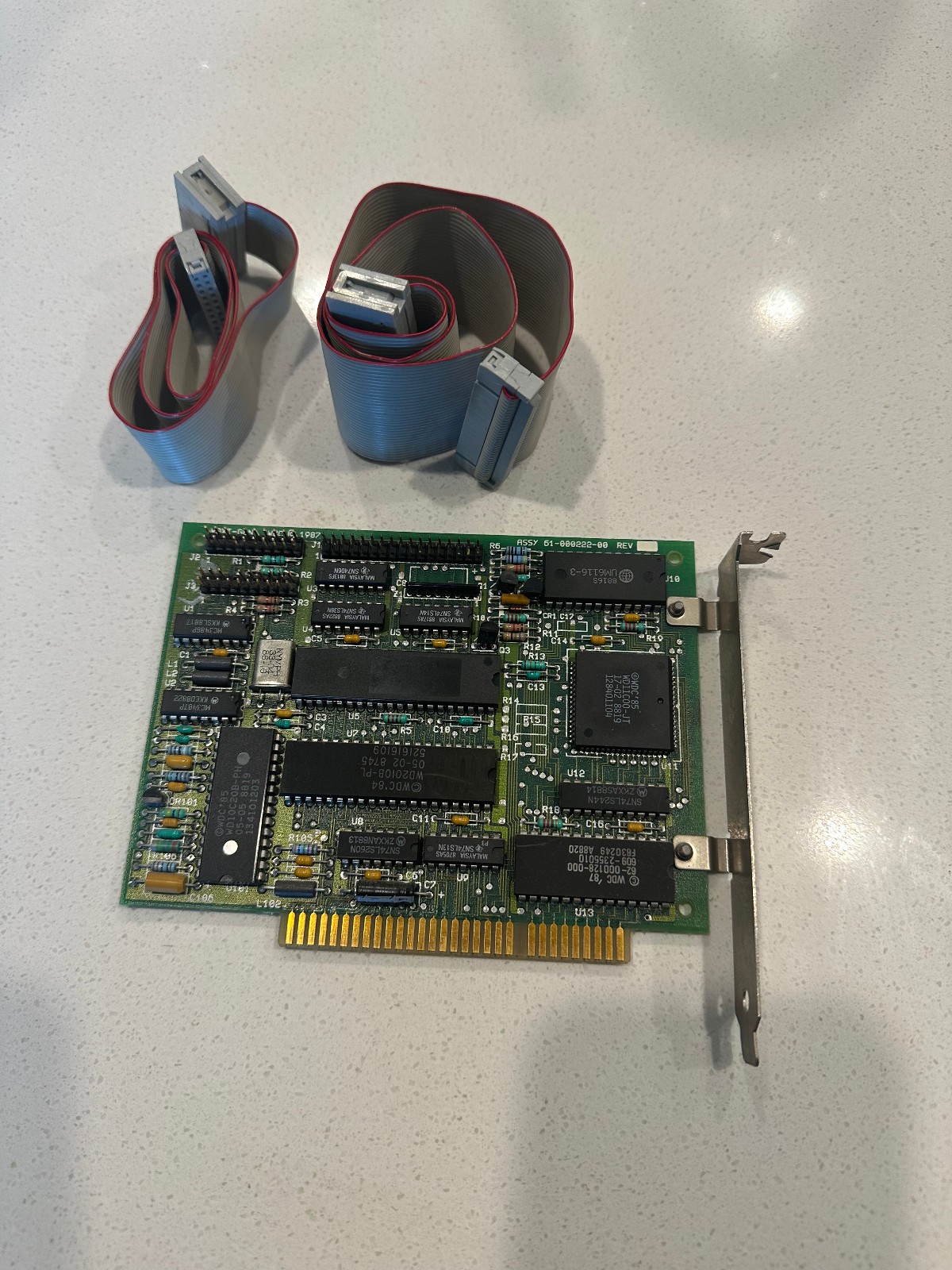 Western Digital 61-000222-00 8-Bit ISA HD Controller Amiga