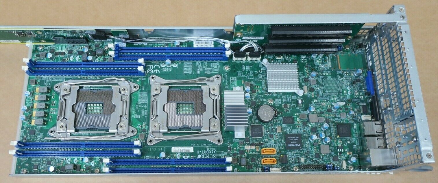 Supermicro SuperServer 6028TR-DTR 2-Node Server X10DRT-H CTO v3 v4 0P 0MEM