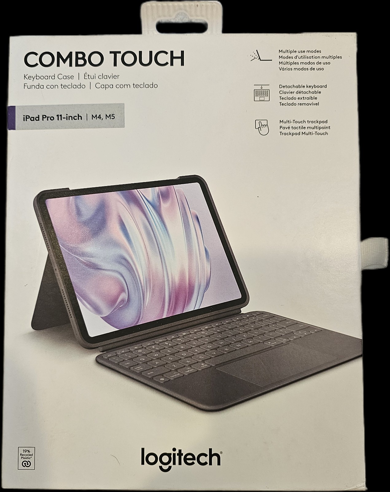 *NEW* Logitech Combo Touch Keyboard Case, iPad Pro 11-inch (M4, M5) 920-013304