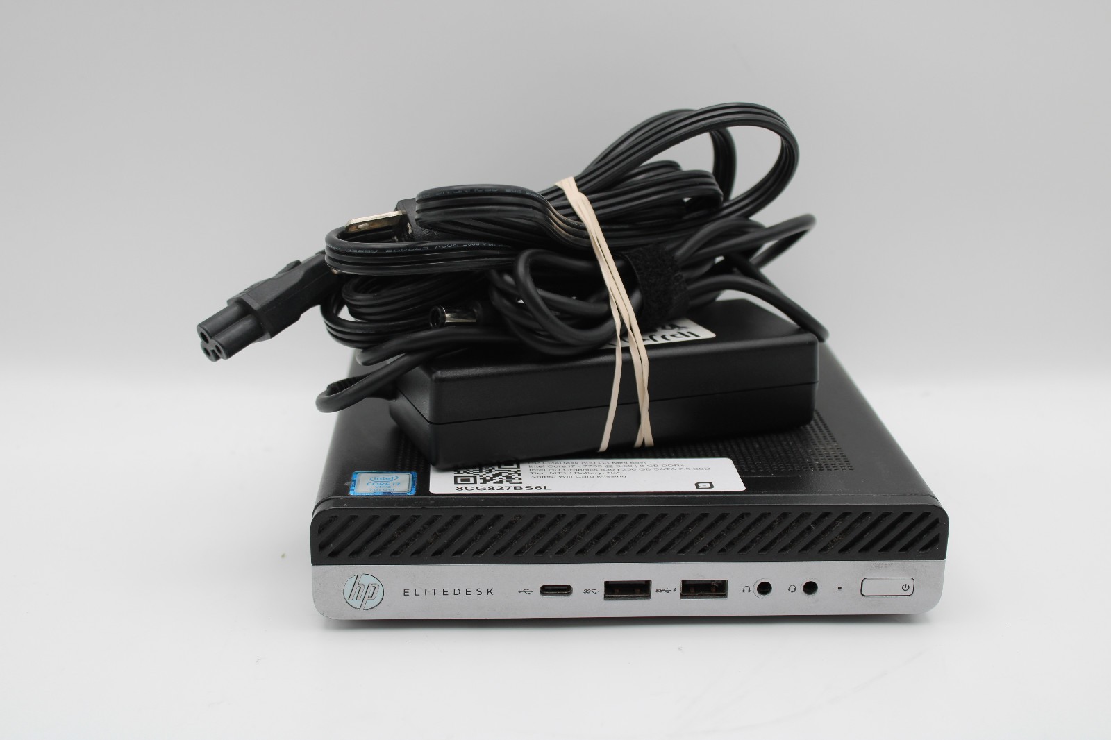 HP EliteDesk 800 G3 65W Mini i7-7700 @ 3.6 GHz 8GB RAM 256GB SSD No OS