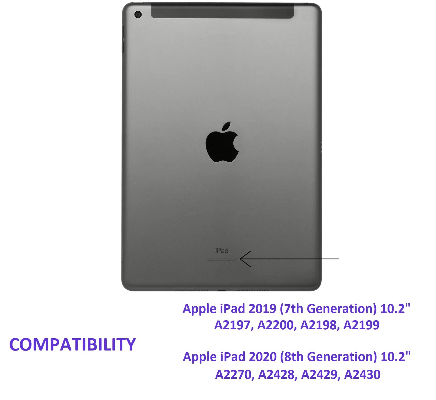Logitech Universal Keyboard Case for Apple iPad 7th & 8th Gen 10.2″ 920-008667