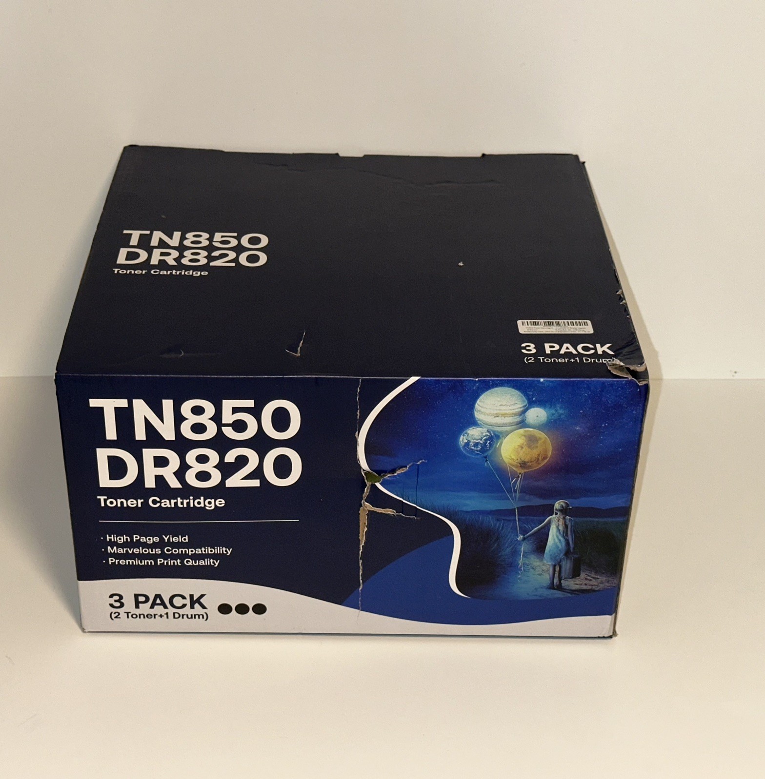 TN850 Toner Cartridge DR820 Drum Unit Compatible for Brother TN850 TN-850 DR…