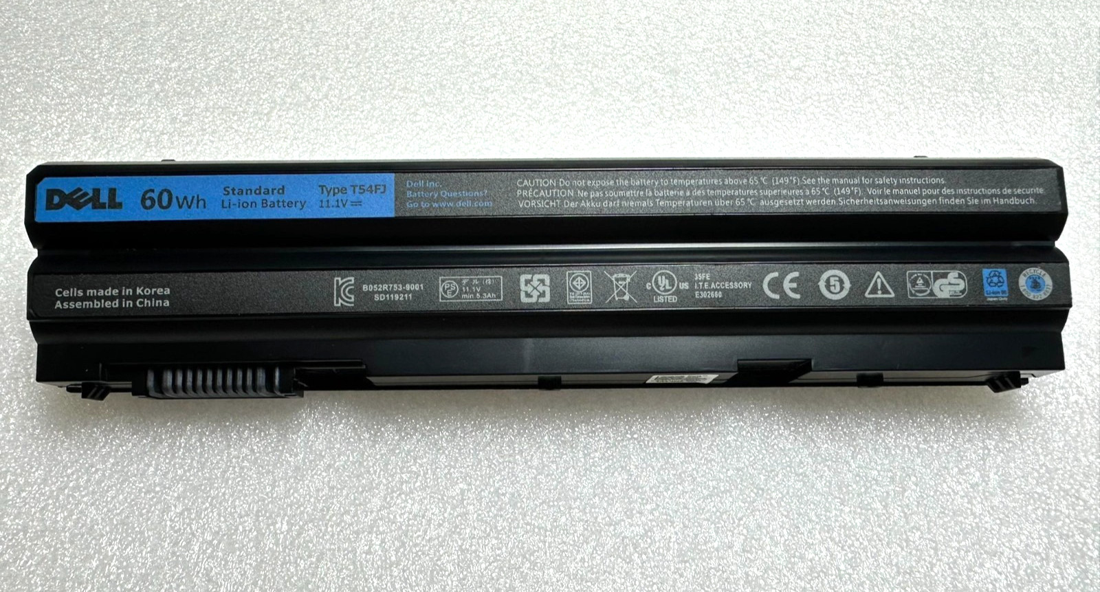 Genuine OEM T54FJ Battery for Dell Latitude E6440 E5430 E5520 E5530 E6420 E6430