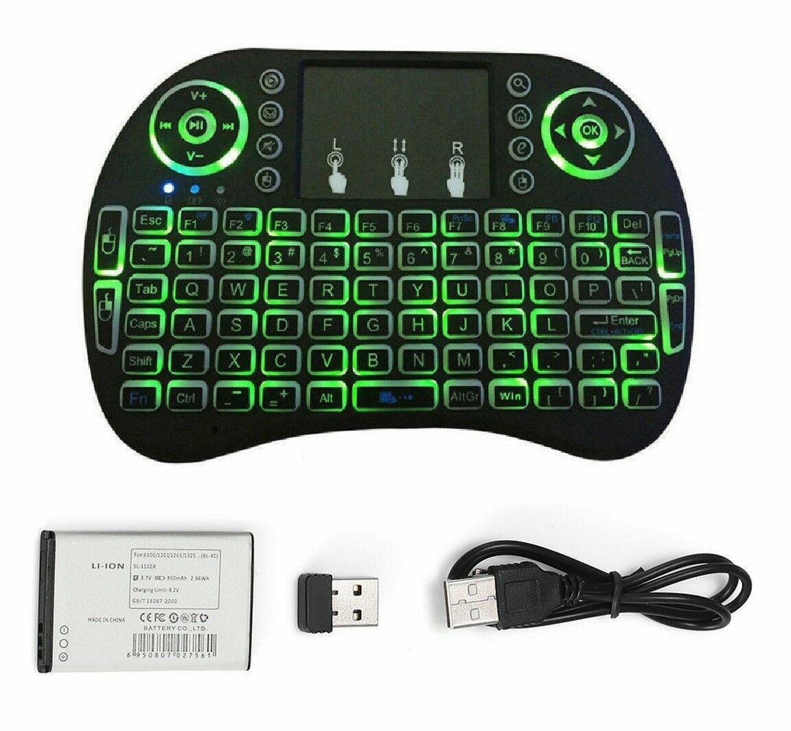 Lot Mini 2.4G Wireless Keyboard with Touchpad for PC Android TV Kodi Media Box