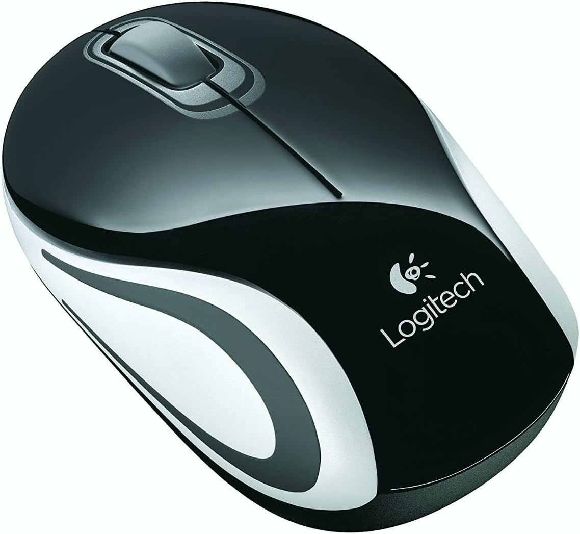 Logitech M187 Wireless Mini Mouse Teal USB Optical Portable Laptop PC