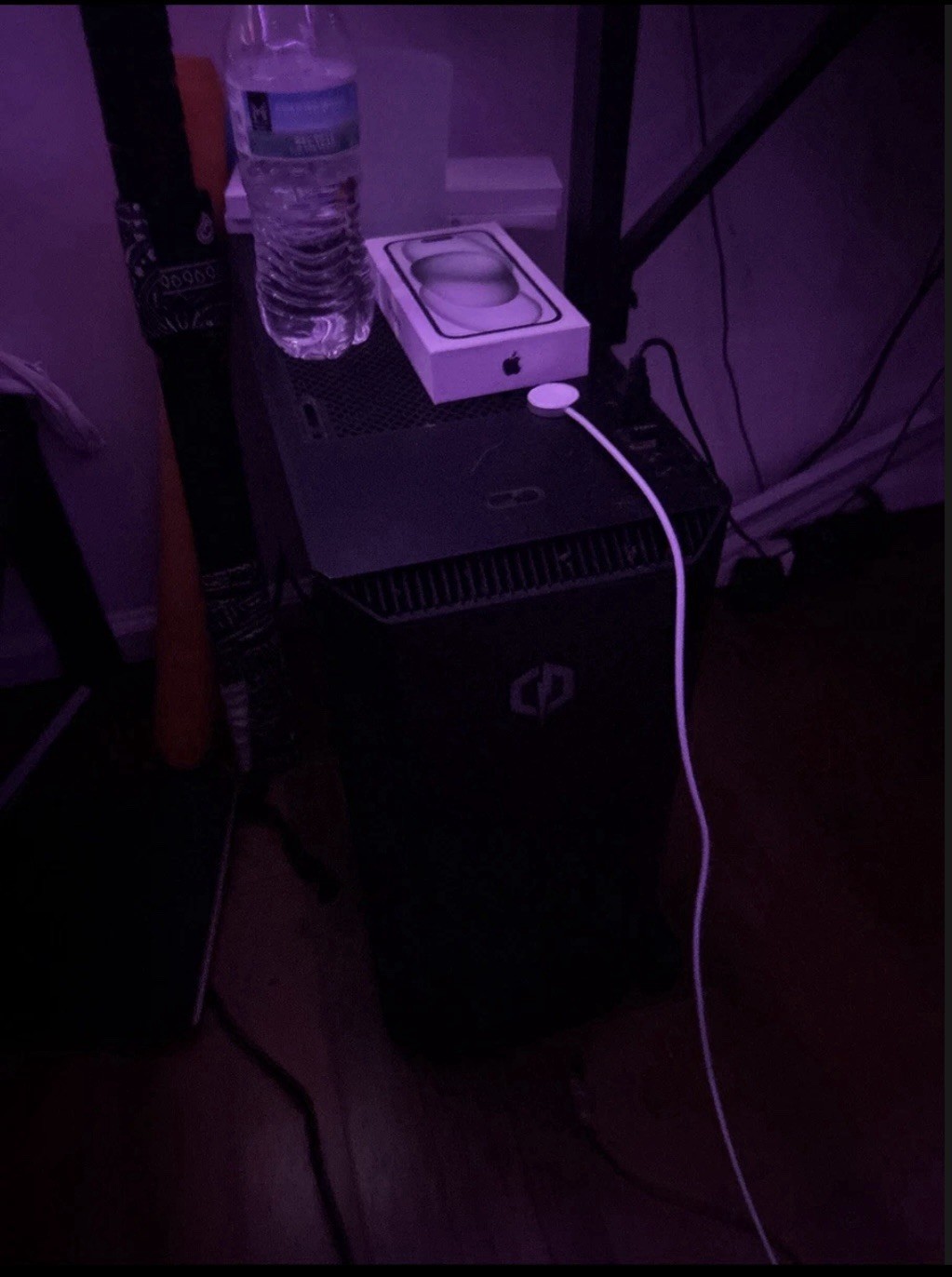 Cyber PowerPC Model C Series ET8230-31804 Case with Motherboard and Cooling Fans