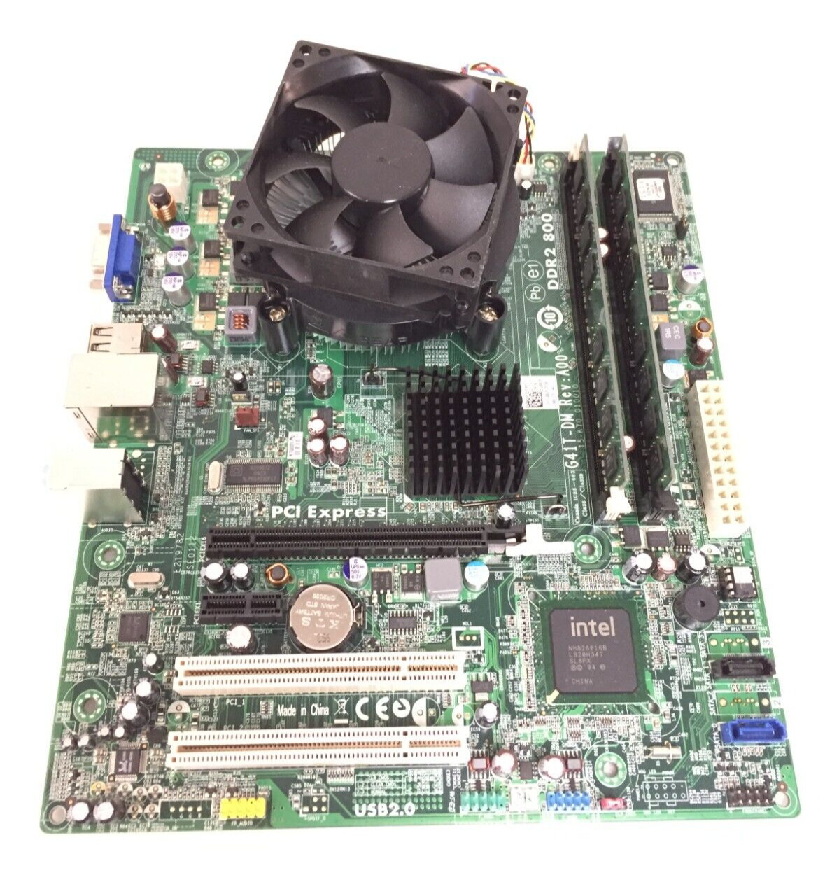 Dell Insprion 537 0U880P Motherboard w/ Intel Core 2 DUO E7500 2.93GHz 4GB RAM