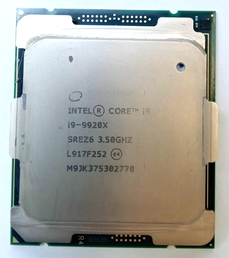 Intel Core i9-9920X SREZ6 3.50GHz 12-Core 24-Thread CPU LGA 2066