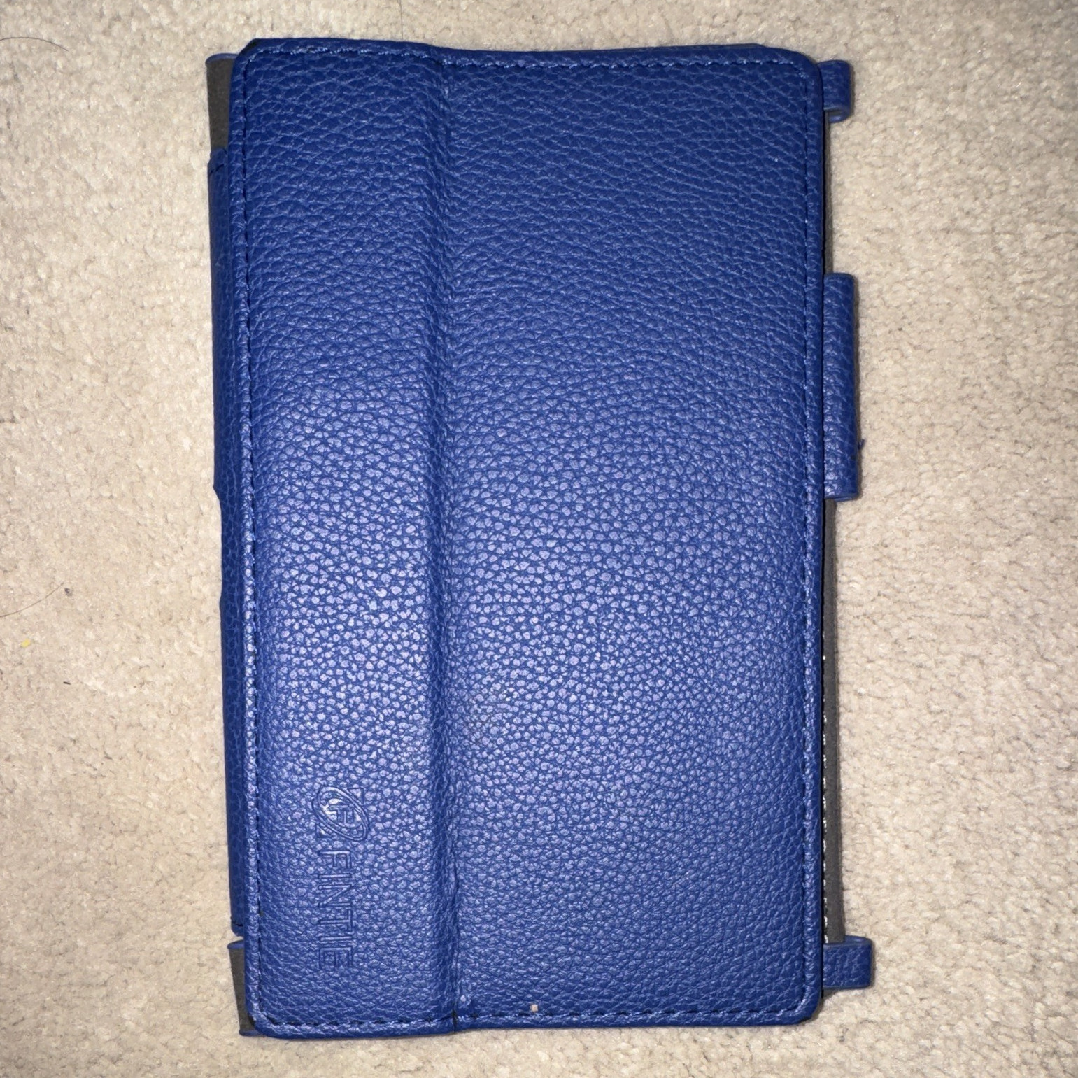 Blue Black Synthetic Leather Folding nintendo switch case